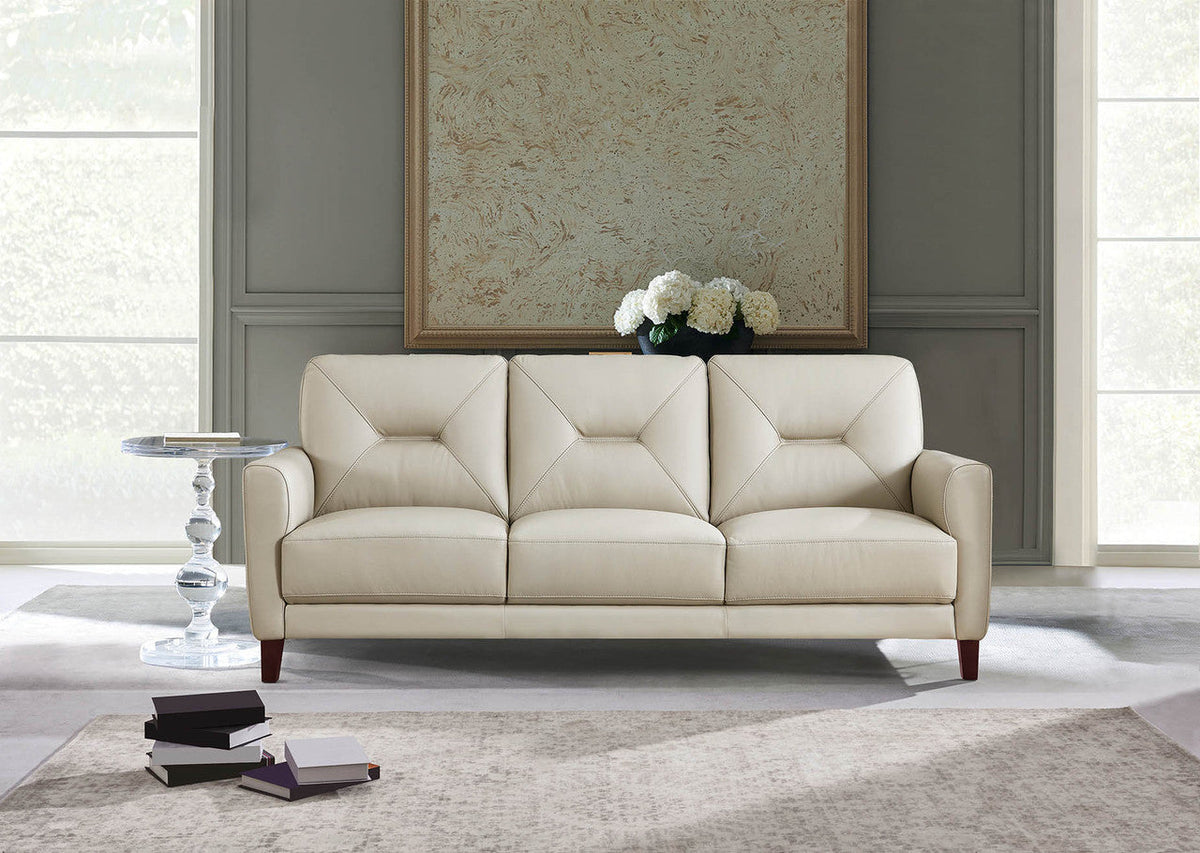 Mavis Leather Sofa Collection - MJM Furniture