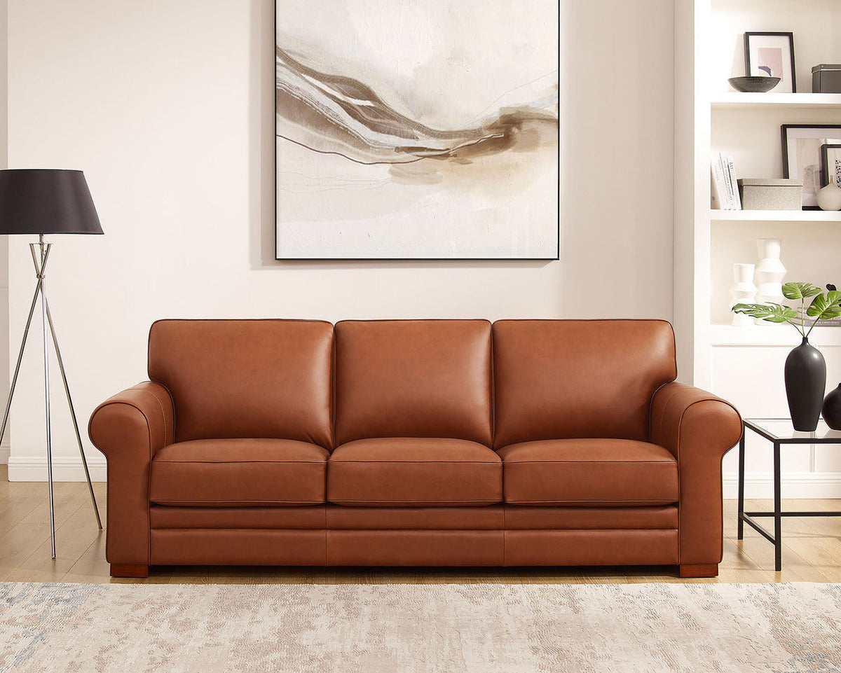 Brookfield Leather Sofa Collection - MJM Furniture