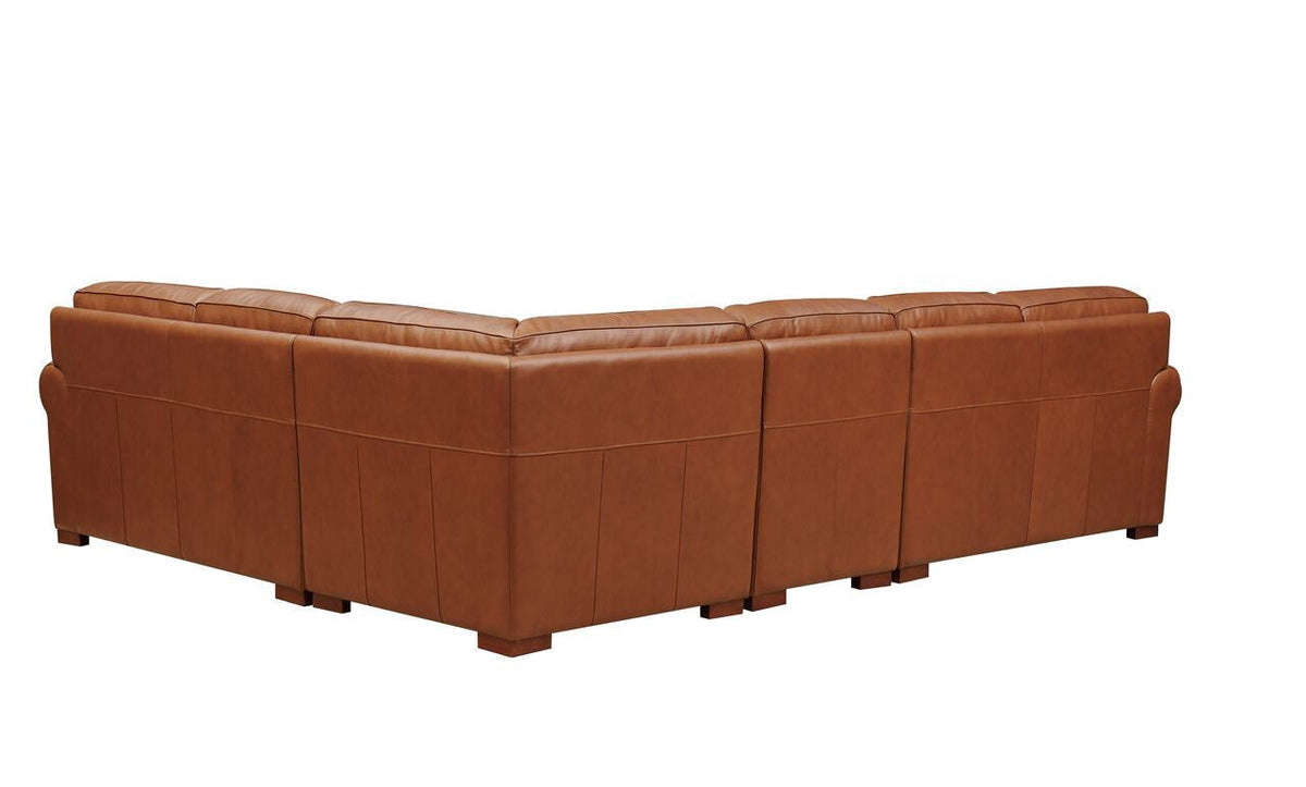 Brookfield Leather Sectional Collection - MJM Furniture