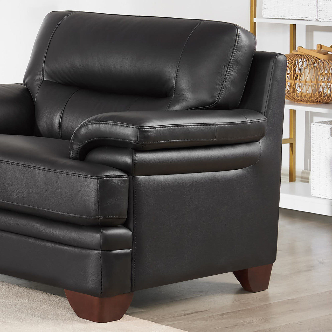 Luxor Leather Chair - MJM Furniture
