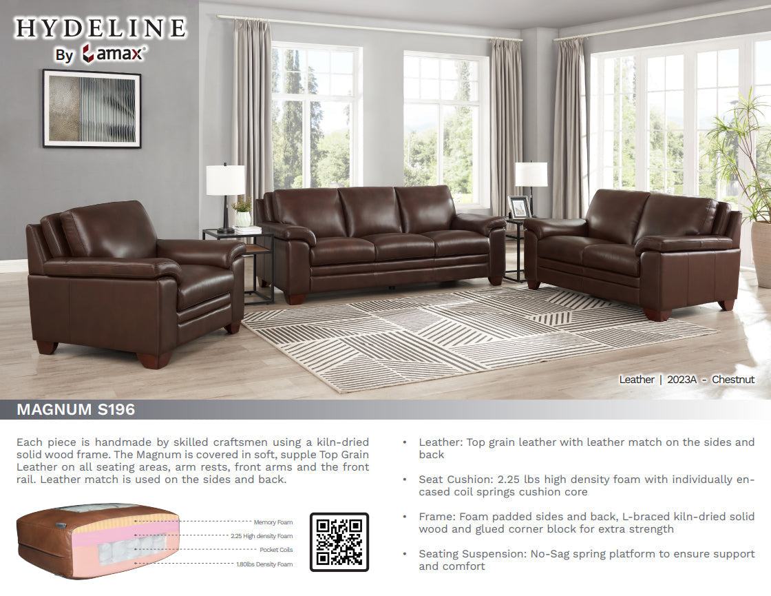 Magnum Leather Sofa Collection - MJM Furniture