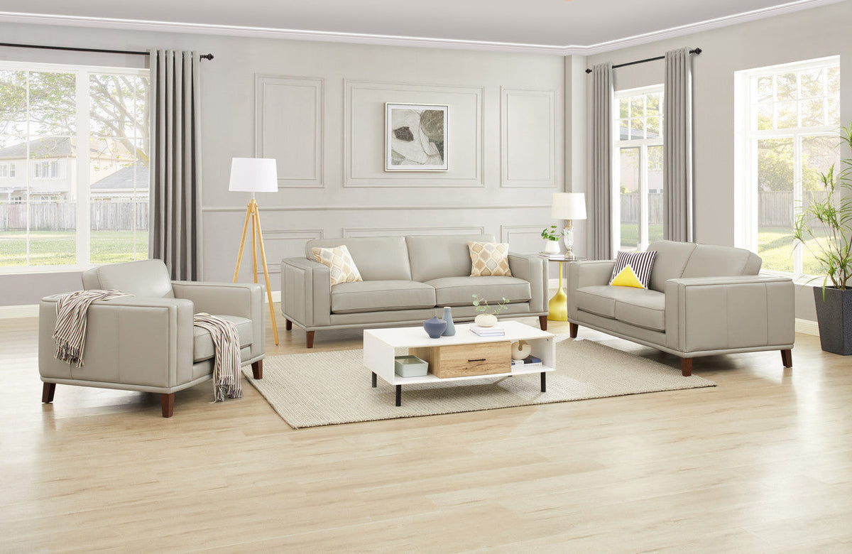 Lyon Leather Chair - MJM Furniture
