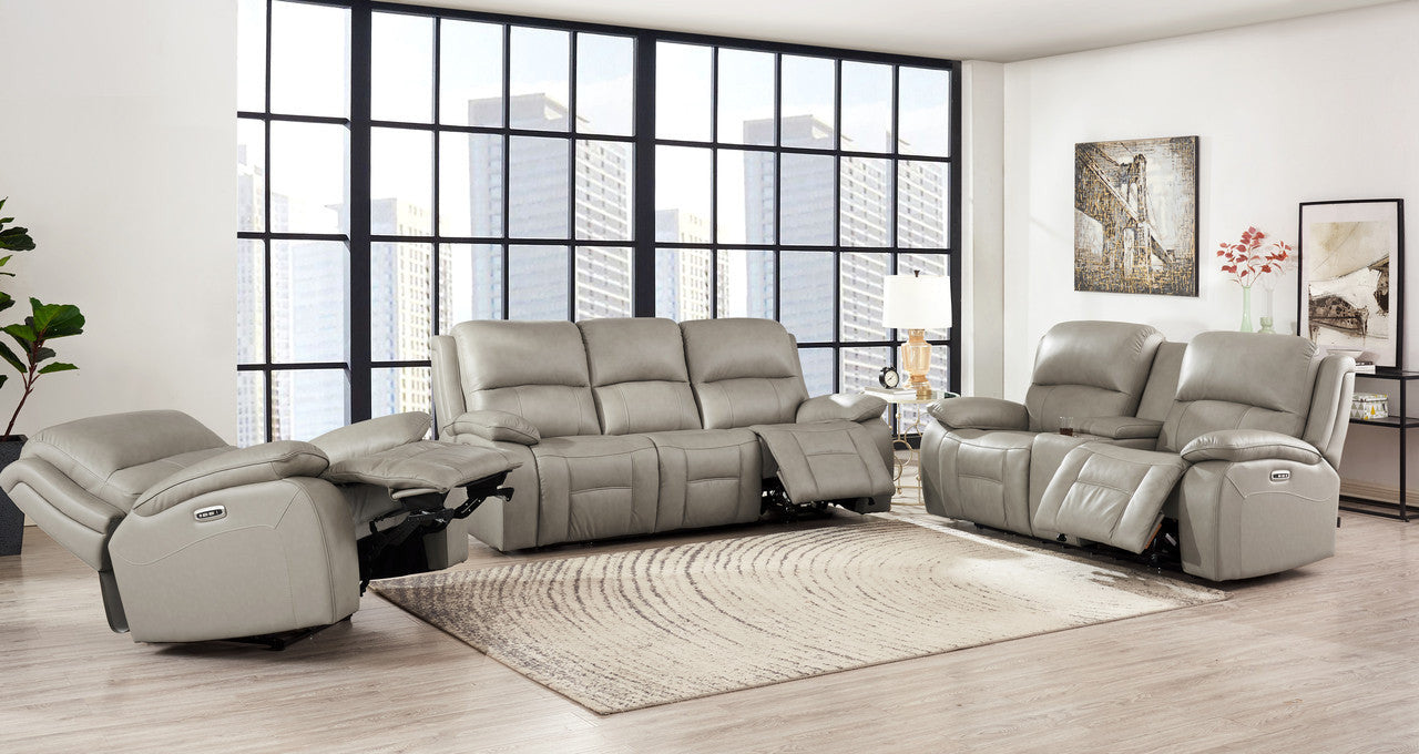 Westminster Leather Power Reclining Chair - MJM Furniture