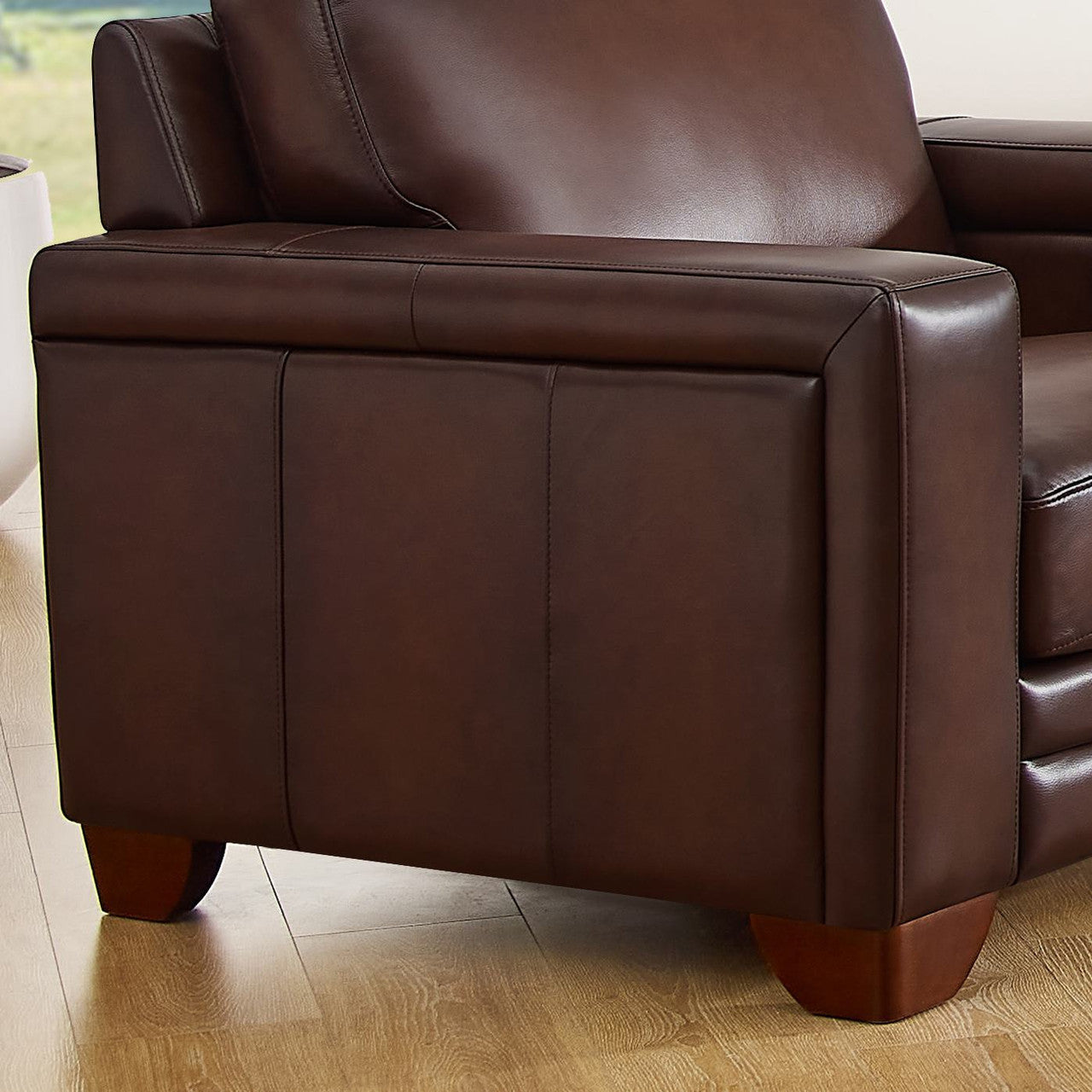 Alice Leather Loveseat - MJM Furniture