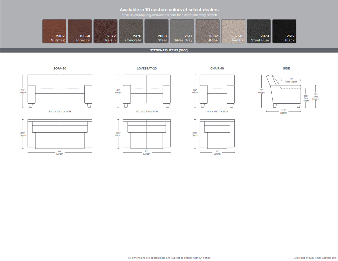 Mavis Leather Sofa Collection - MJM Furniture