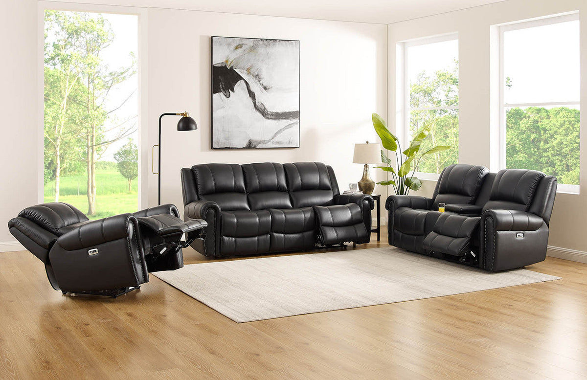 Marco Leather Reclining Sofa Collection - MJM Furniture