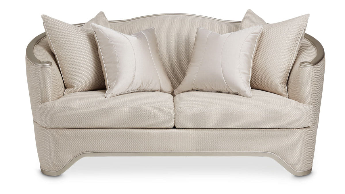 London Place Champagne Loveseat - MJM Furniture