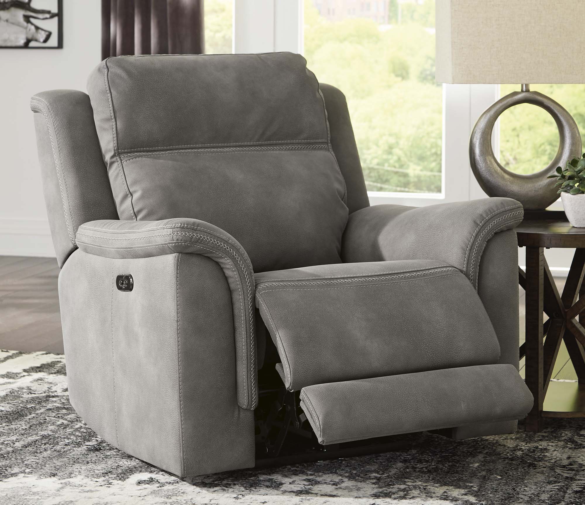 Next-Gen Slate Power Reclining Chair - MJM Furniture