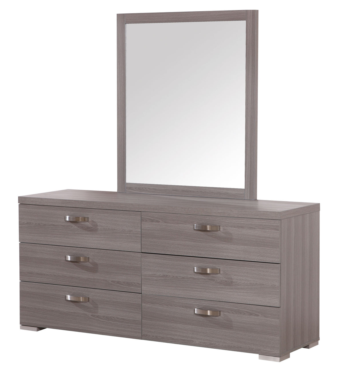 Nova 6 Drawer Dresser &amp; Mirror - MJM Furniture