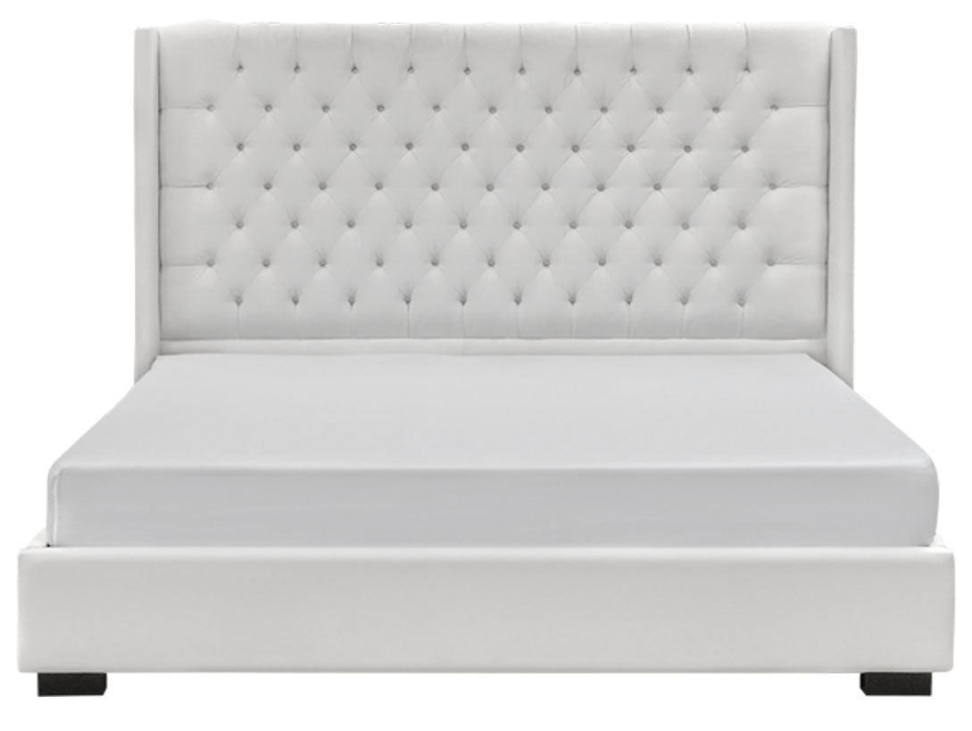 Mansion Tufted Upholstered Bed - MJM Furniture
