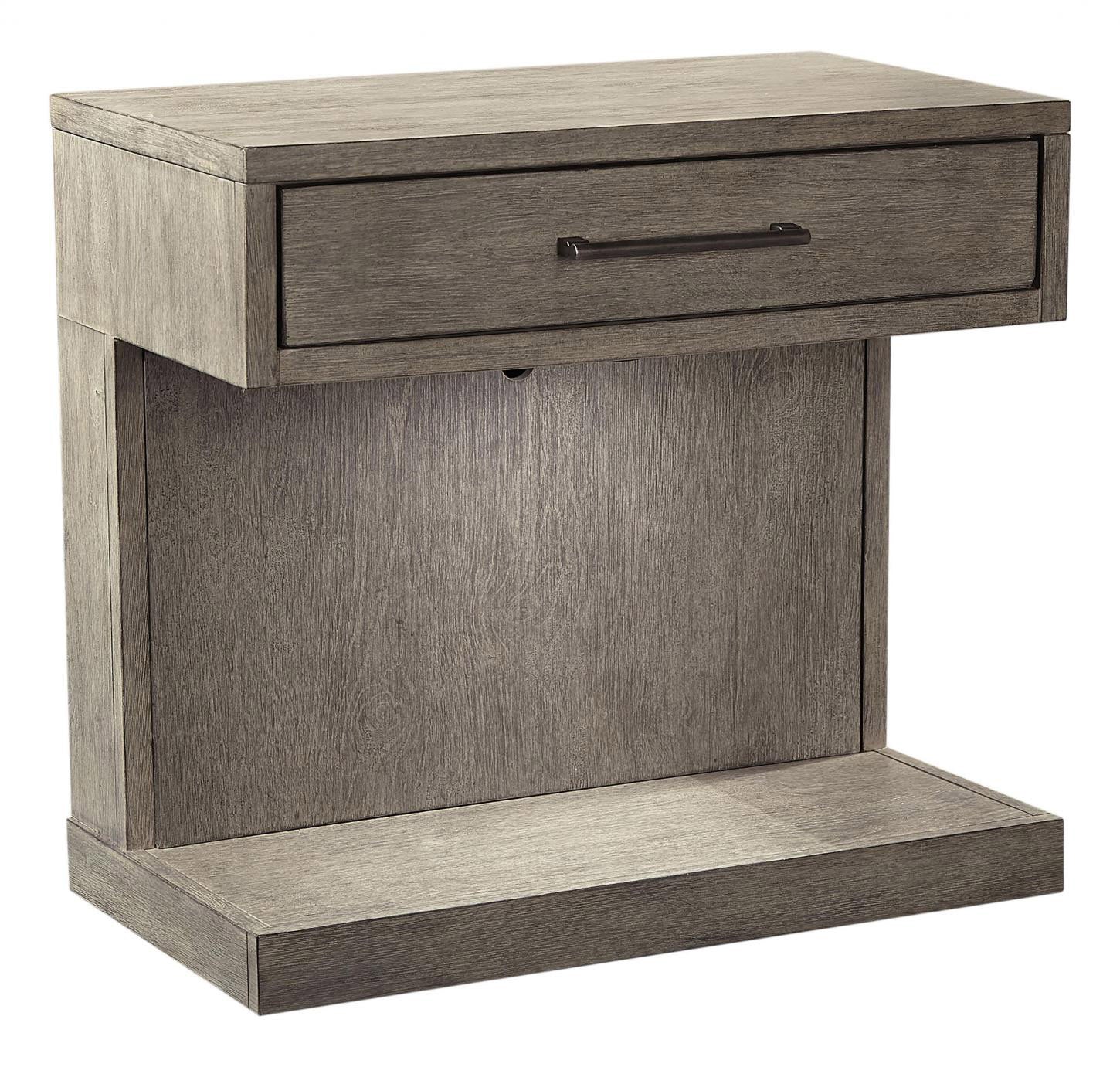 Logan 1 Drawer Nightstand - MJM Furniture