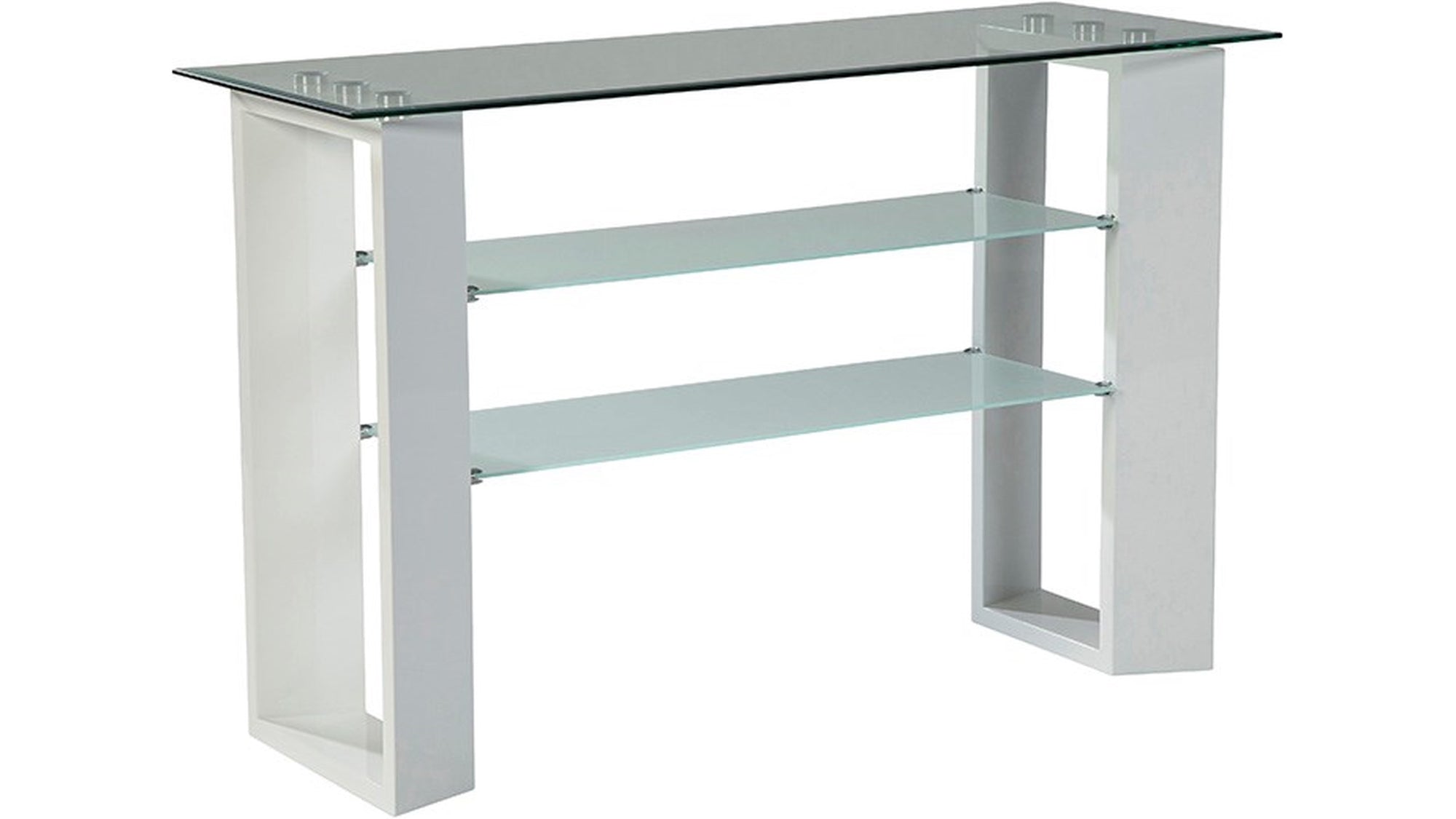 Modena White Console Table - MJM Furniture