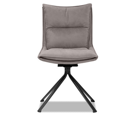 Vito Ultrasuede Swivel Dining Chair - MJM Furniture