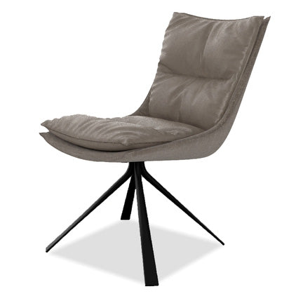 Puccini Ultra Suede Swivel Dining Chair - MJM Furniture