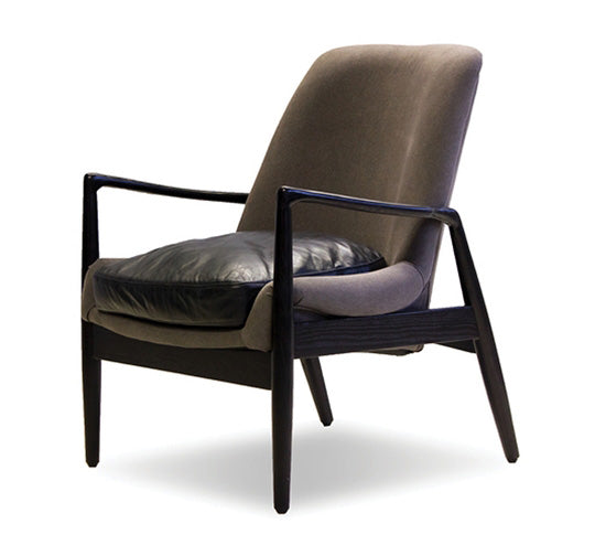 Isaac Antique Black Accent Chair - MJM Furniture