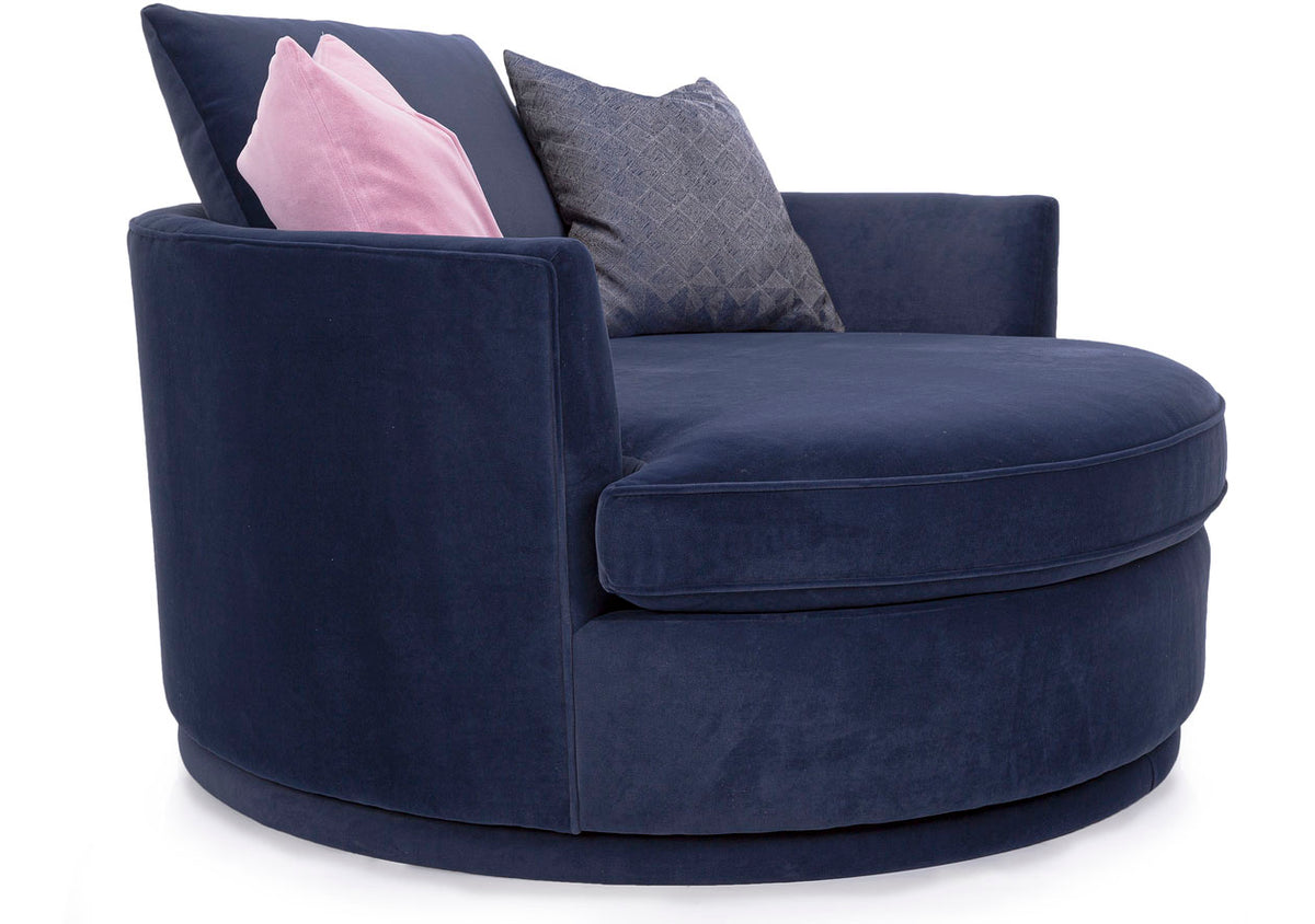 Cosmopolitan Custom Swivel Chair - MJM Furniture