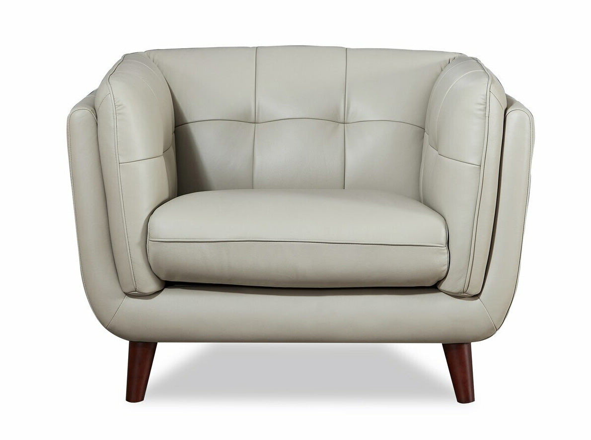 Seymour Ice Leather Chair - MJM Furniture