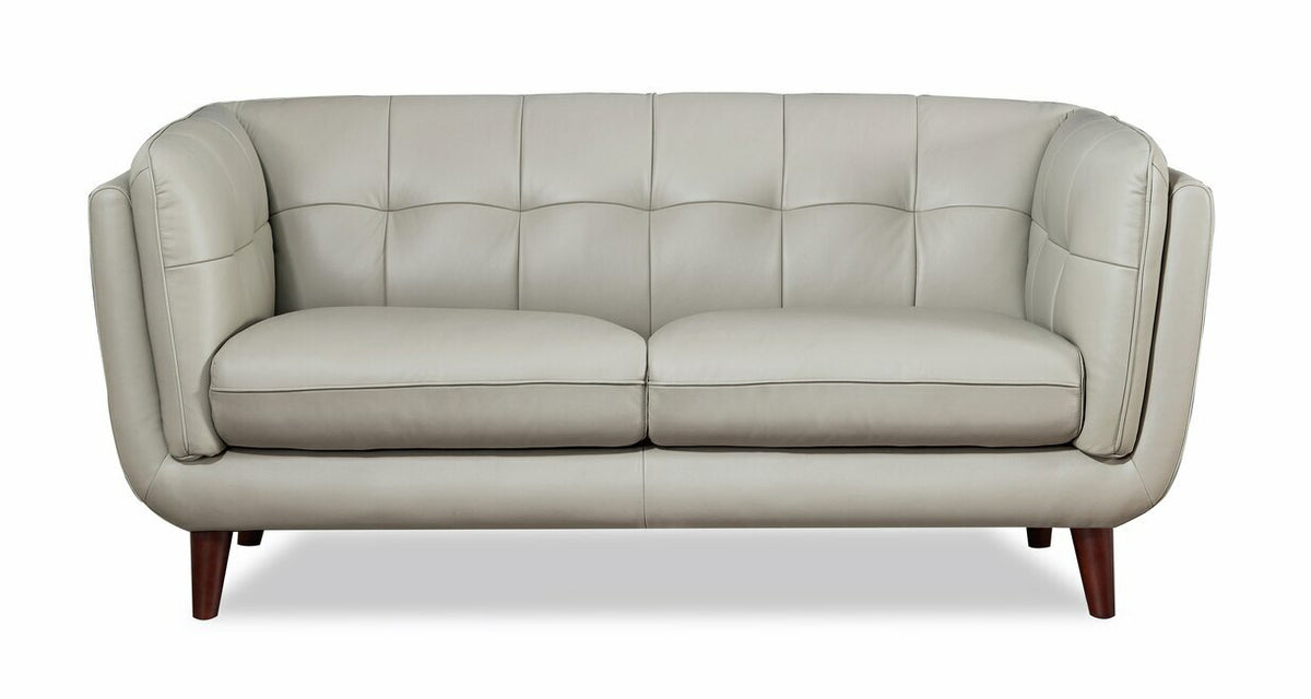 Seymour Ice Leather Loveseat - MJM Furniture