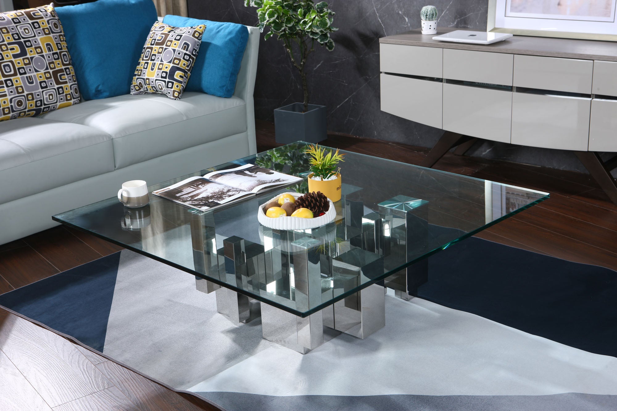 Skyline Square Coffee Table - MJM Furniture