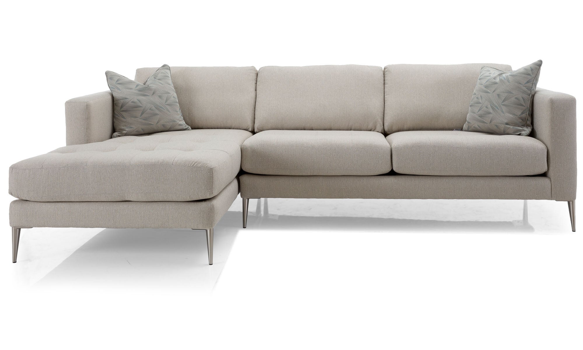 Tampa Taupe 2 Piece Sectional Mjm