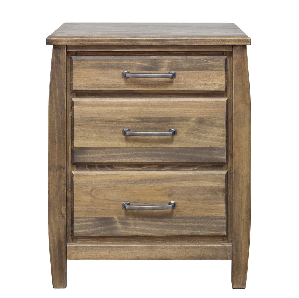 Aspen Rustic Pine Nightstand - MJM Furniture