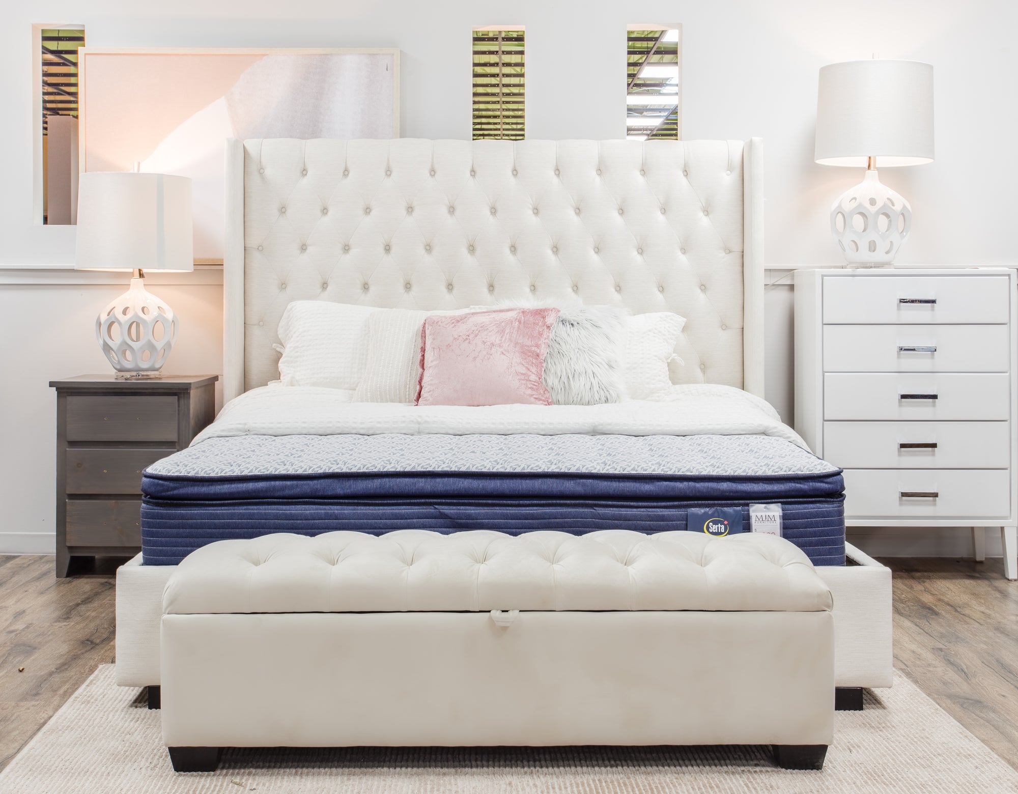 Dream Tufted Upholstered Bed - MJM Furniture