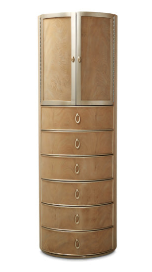 Villa Cherie Caramel Swivel Lingerie Chest - MJM Furniture