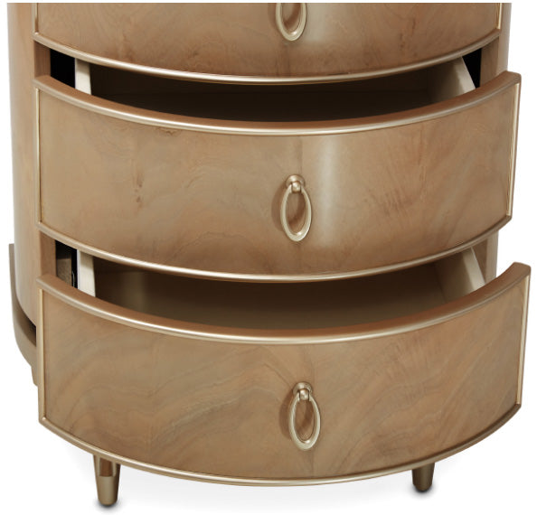 Villa Cherie Caramel Swivel Lingerie Chest - MJM Furniture