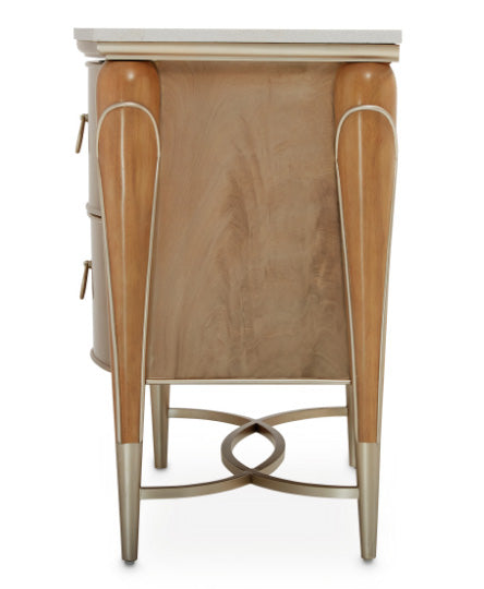 Villa Cherie Caramel 2 Drawer Nightstand - MJM Furniture