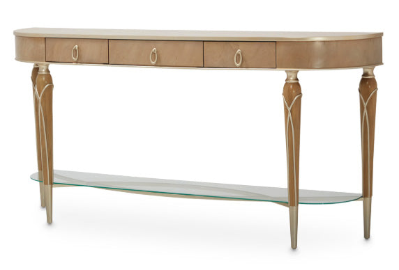 Villa Cherie Caramel Console Table - MJM Furniture