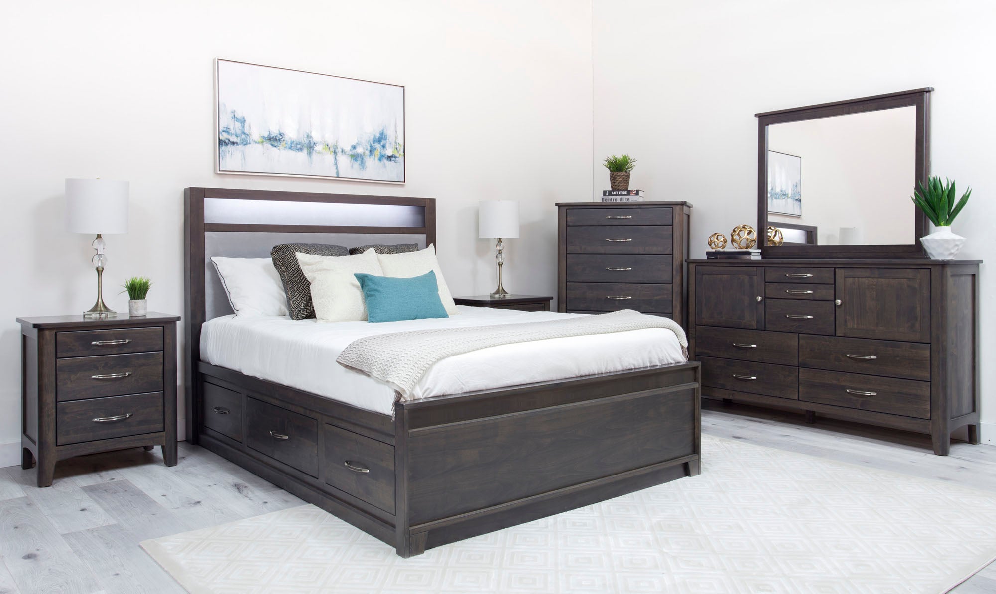 Camryn Maple Storage Bed - MJM Furniture